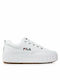 Fila Sandblast Damen Flatforms Sneakers Weiß