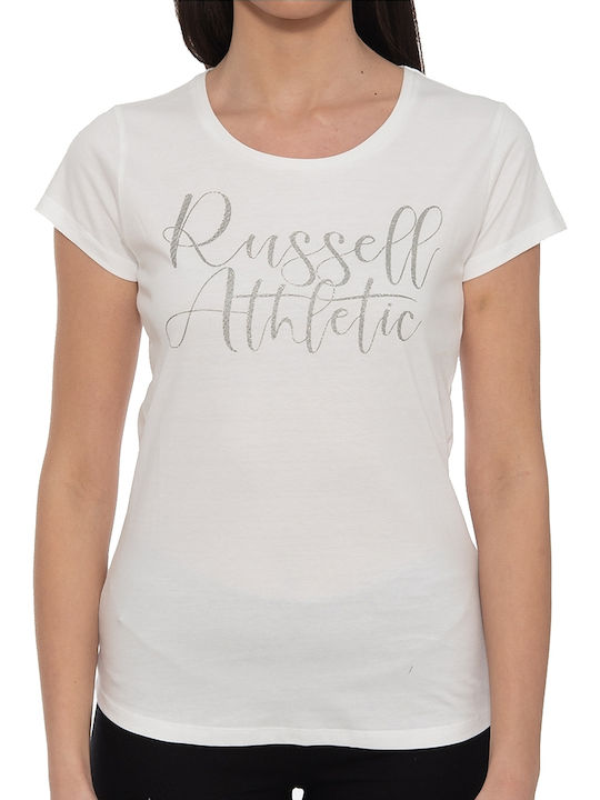 Russell Athletic Scripted Women's T-shirt White