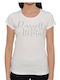 Russell Athletic Scripted Women's T-shirt White