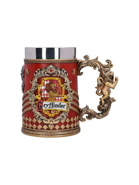 Nemesis Now Harry Potter - Gryffindor Ποτήρι Μπύρας από Πλαστικό σε Κόκκινο Χρώμα
