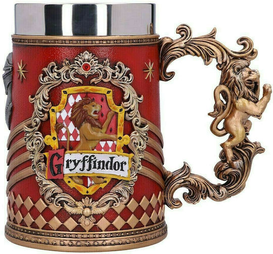 Nemesis Now Harry Potter - Gryffindor Чаша Бира от Пластмаса в Червен Цвят 1бр