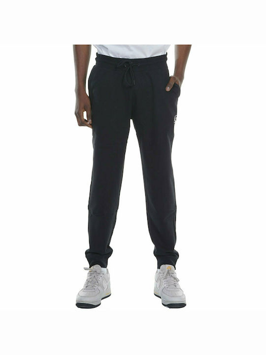 Body Action Men's Sweatpants with Rubber Black