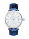 Carl Von Zeyten Münstertal Watch Automatic with Blue Leather Strap