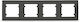 Makel Lillium Horizontal Switch Frame 4-Slots B...