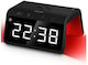 Sencor Sencor Tabletop Digital Clock with Alarm Clock and Wireless Charging Black and Wireless Charging FT0376