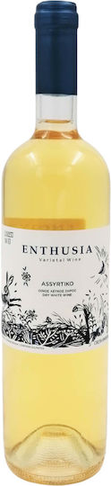 Vinifera Winery Wine Enthusia Assyrtiko White Dry 750ml