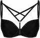 Julimex Decollete Cross Straps Αξεσουάρ Ραπτικής Μαύρο
