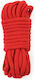 Lovetoy Fetish Bondage Rope 10m Red