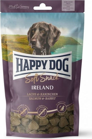 Happy Dog Softsnack Ireland Μπισκότο Σκύλου με Σολομό και Κουνέλι 100gr