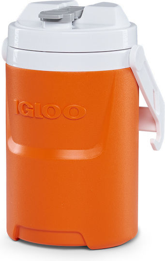 Igloo Lagoon Μπουκάλι Θερμός Πλαστικό BPA Free 2lt Πορτοκαλί