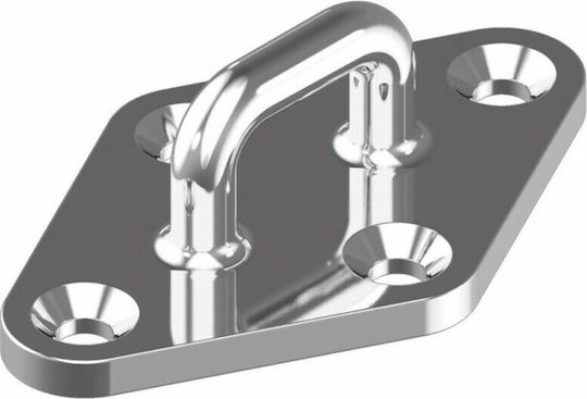 Inoxmare M8223 Μάπα Σκάφους με Πλάκα Ρόμβο Inox A4 A 100mm100mm