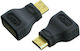 Μετατροπέας mini HDMI male σε HDMI female 1τμχ 11.2.3