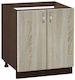 Cabinet pentru chiuvetă 800 80x52x82cm Sonoma