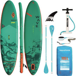 Aquatone Wave Plus 12'0'' Inflatable SUP Board Green