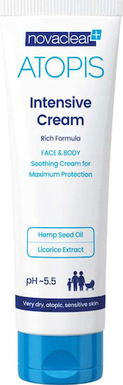 Pharma Novaclear+ Atopis Rich Cannabis Moisturizing Day Face Cream 100ml