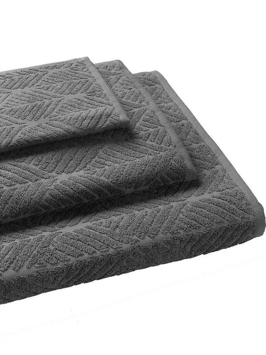 Madi Bath Towel Herb 80x150cm Anthracite 500gr/m²