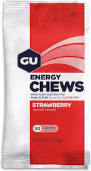 GU Energy Chews με Γεύση Φράουλα 60gr