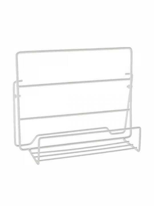 Next Σταντ Κοσμημάτων Μεταλλικό Λευκό 27x9x20cm