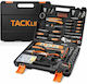 Taclife TLHTS01HD Tool Case with 144 Electrician's Tool Set