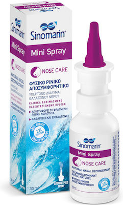 Sinomarin Mini Spray 6+ luni Spray Nazal cu Apă de Mare pentru Întreaga Familie 30ml