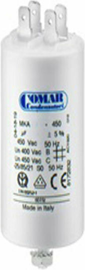 Comar Faston Capacitor Permanent 25μF 450V 1pcs 03.006.0059
