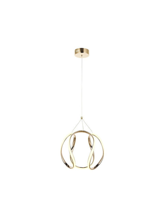 Eurolamp Pendant Lamp with Built-in LED Gold