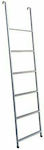 Kids Bed Ladder Gray x39x162cm
