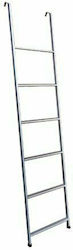 Kids Bed Ladder Gray 152x39cm