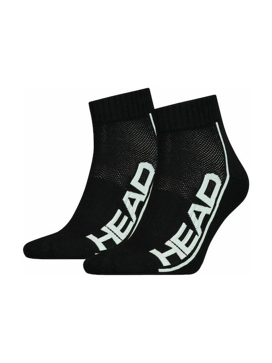 Head Strip Κάλτσες για Τέννις Μαύρες 2 Ζεύγη