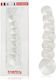 Lovetoy Glass Romance Beaded Dop Anal Transparentă