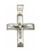 Mertzios.gr White Gold Cross 14K with the Crucified