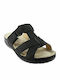 Tereza Leather Women's Anatomic Black Sandals