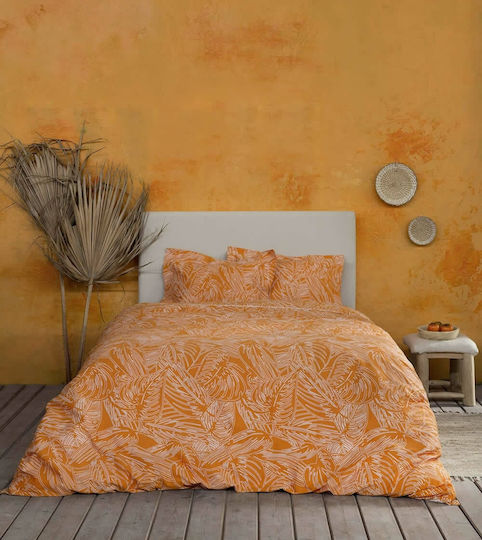 Nima Set King Size 4buc 270x280cm Arbust Deep Orange