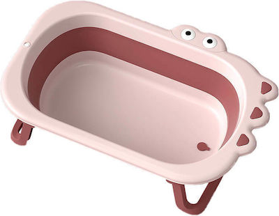 Bebe Stars Foldable Baby Bath Froggy Pink