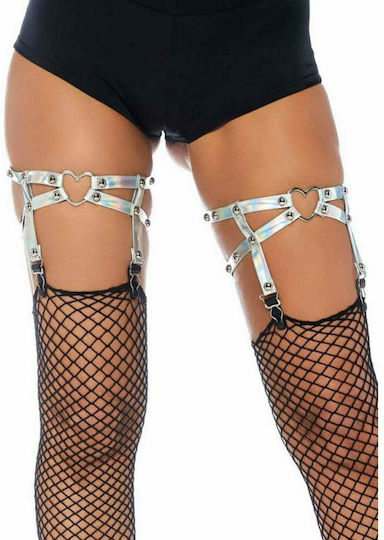 Leg Avenue Heart Garter Thigh High Garter
