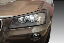 Motordrome Front Headlights Eyebrows for Bmw X3 2010