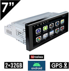 Kirosiwa Ηχοσύστημα Αυτοκινήτου Universal 1DIN (Bluetooth/USB/WiFi/GPS) με Οθόνη Αφής 7"