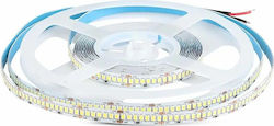 V-TAC Bandă LED Alimentare 24V cu Lumină Alb Natural Lungime 5m și 238 LED-uri pe Metru SMD2835