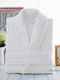 Marwa Bathrobe with Collar White