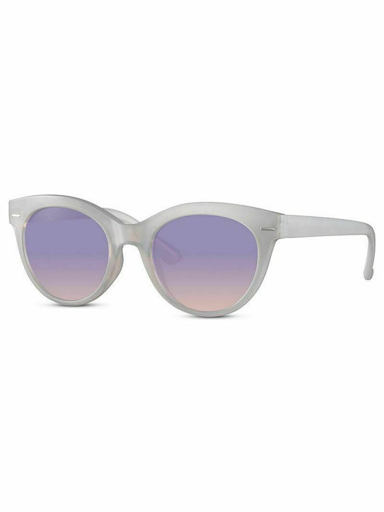 Solo-Solis Women's Sunglasses with Gray Plastic Frame and Gray Gradient Lens NDL6116