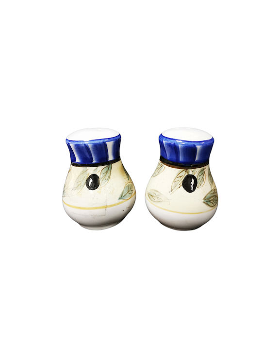 Salt and Pepper Set Ceramic 2pcs