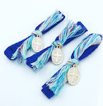 Kymi Christening Charm Pin Blue 50pcs