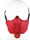 Kiotos Puppy Dog BDSM Mask Red