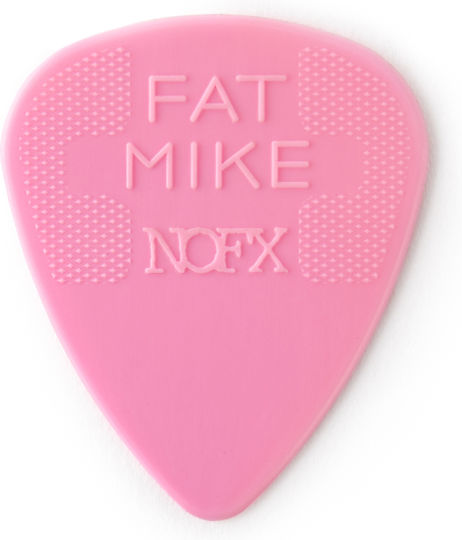 Dunlop Picks Guitar Fat Mike Nylon Standard Thickness 0.6mm Set 6pcs