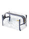 Toiletry Bag Stars with Transparency 18cm
