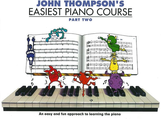 Willis Music John Thompson-Easiest Piano Course Μέθοδος Εκμάθησης για Πιάνο Part 2 (Αγγλική Έκδοση)