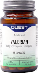 Quest Valerian 83мг Валериана 90 табове