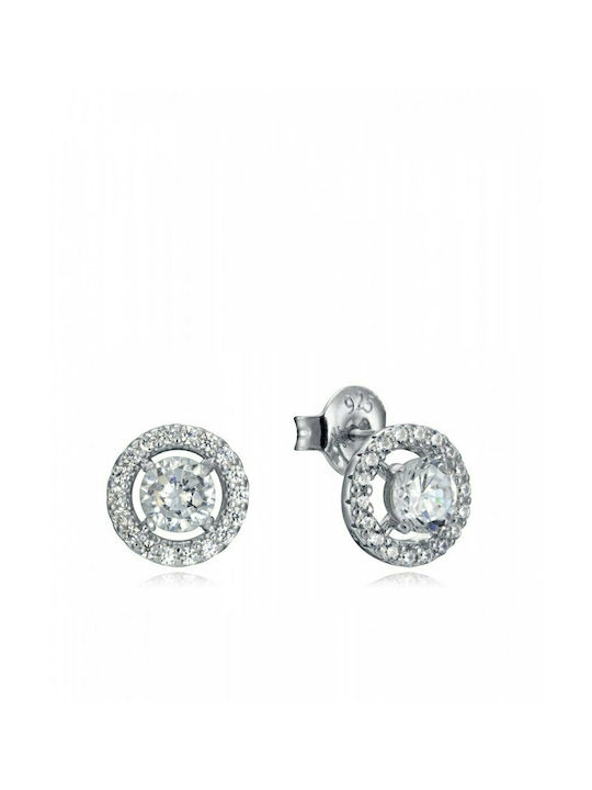 Viceroy Clasica Earrings made of Silver with Stones