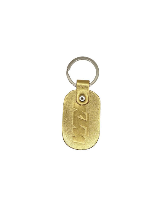 Key ring gold leather KTM 6167-k
