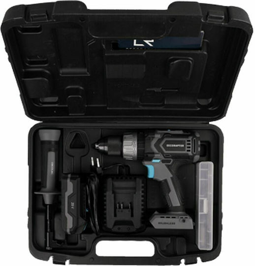 Cecotec CecoRaptor Perfect Impact Drill 2020 Ultra Percussive Drill Driver Battery Brushless 20V 1x2Ah
